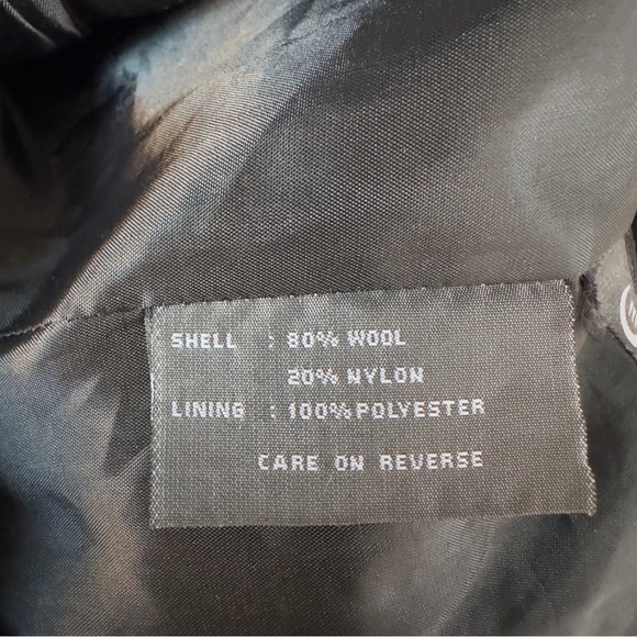 Kenneth Cole Reaction Wool Blend Coat Size 4 - Picture 7 of 7